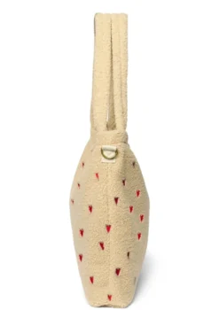 Wickeltasche 'Teddy Diaper Bag' Ecru Hearts