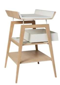 Wickeltisch mit Schaumstoffpolster 'Linea' Eiche