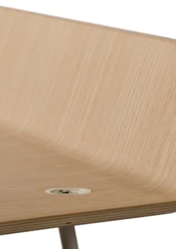 Wickeltisch mit Schaumstoffpolster 'Linea' Eiche