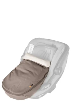 Wind & Weather Cover für Babyschale 'Go Beyond' Dark Sand