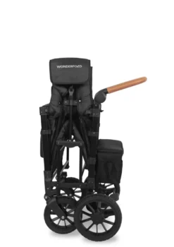W2 Luxe Kinderwagen 2-Sitzer Volcano Black