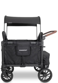 W2 Luxe Pro Kinderwagen 2-Sitzer Jet Black