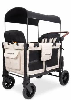 W4 Luxe Pro Kinderwagen 4-Sitzer Sandy Beige