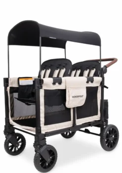 W4 Luxe Pro Kinderwagen 4-Sitzer Sandy Beige