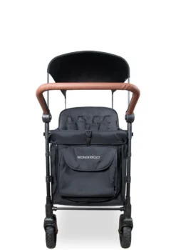 W6 Luxe Pro Kinderwagen 6-Sitzer Jet Black