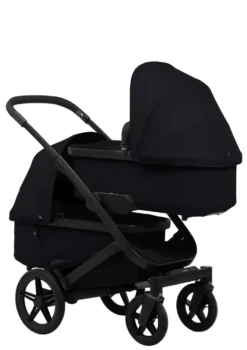 Zwillings-Kinderwagen-Set 'Geo5 Twin' Space Black