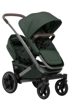 Zwillings-Kinderwagen-Set 'Geo5 Twin' Forest Green