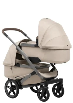 Zwillings-Kinderwagen-Set 'Geo5 Twin' Sandy Taupe