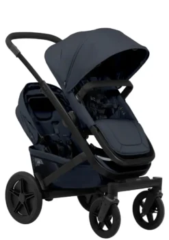 Zwillings-Kinderwagen-Set 'Geo5 Twin' Dark Navy Blue