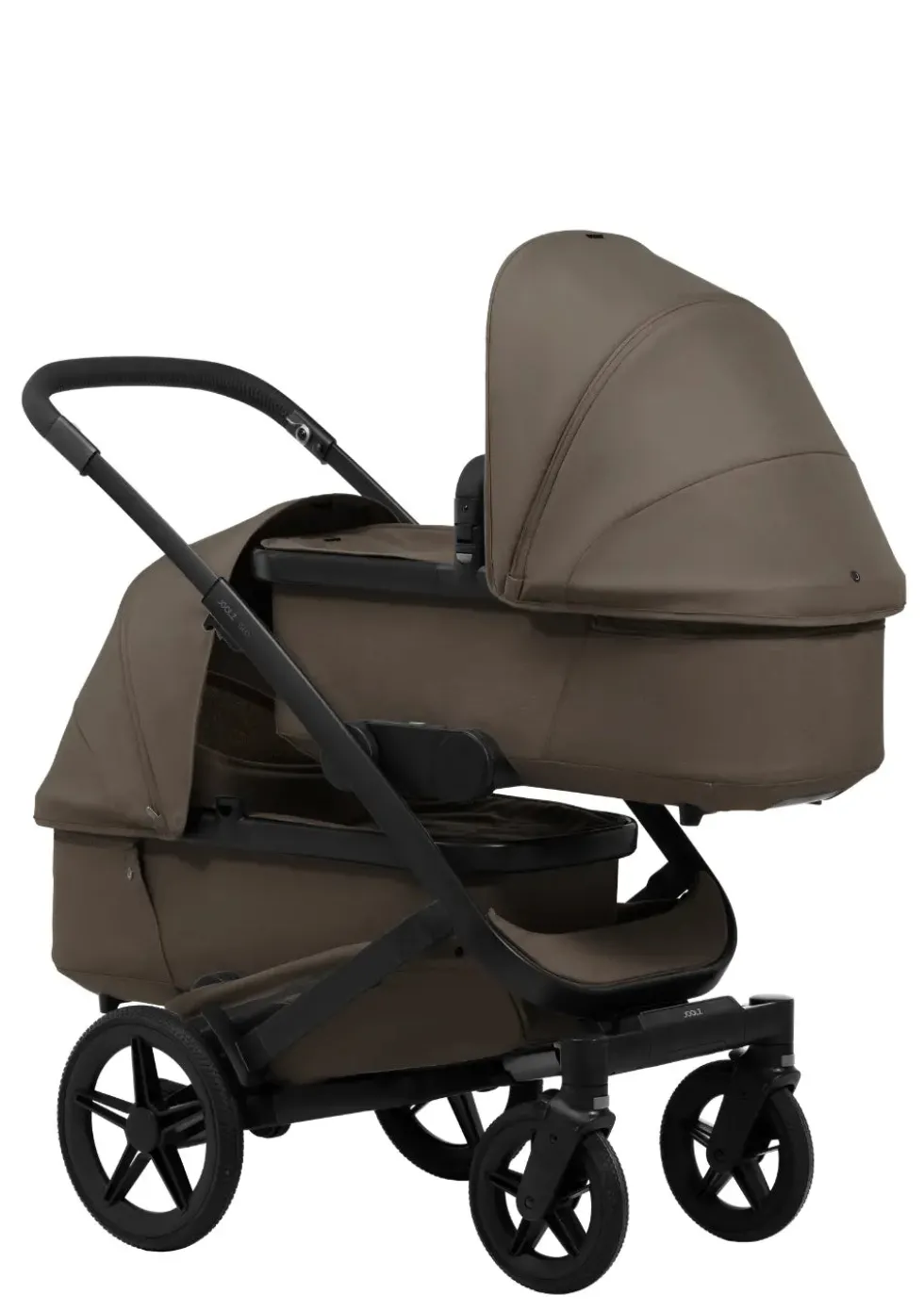 Zwillings-Kinderwagen-Set 'Geo5 Twin' Hazel Brown