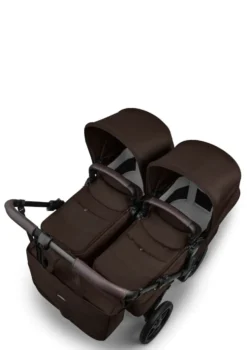 Zwillingswagen-Set 'Donkey 6 Twin' Cocoa Brown